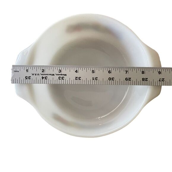 Vintage Anchor Hocking Fire King Fruit Harvest 1-1/2 qt. Casserole Dish - Picture 5 of 5